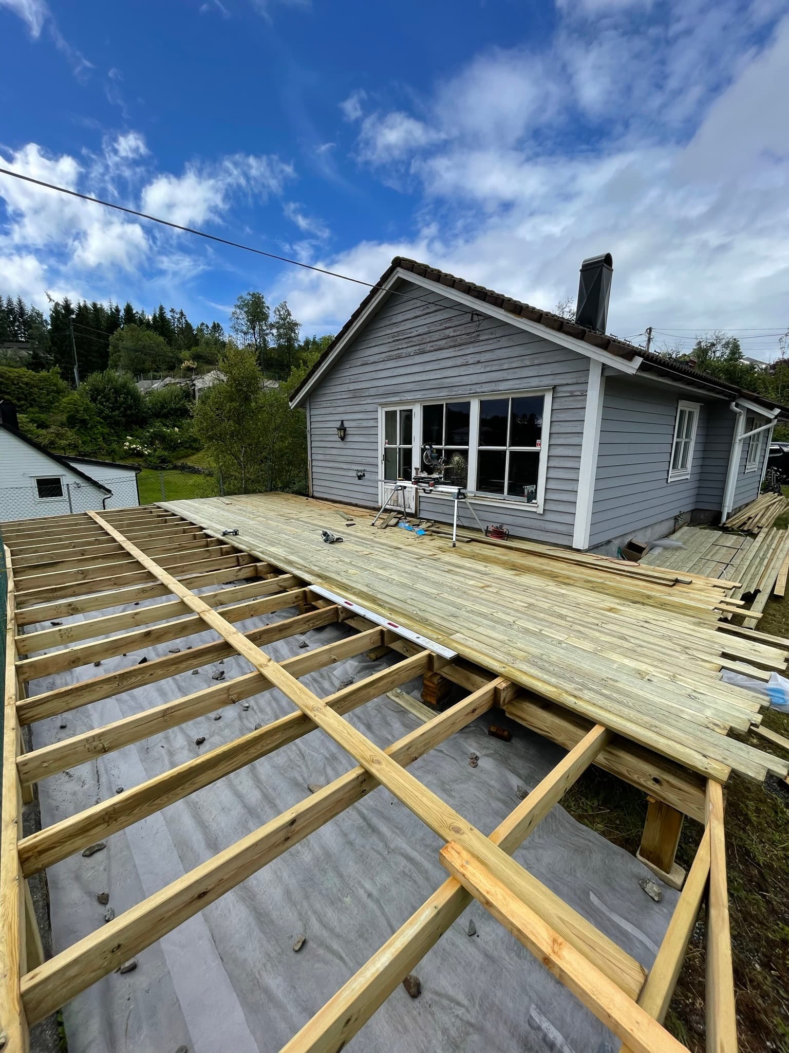 Terrasse og kai konstruksjon i Bergen - Snekker Straume - preview 2